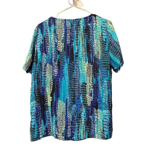 Rafella Studio Womens Pullover Blouse, Scoop Neck, Size (See Description) #1152 - Picture 2 of 3